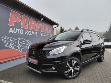 Peugeot 2008 I SUV Facelifting 1.2 PureTech 130KM 2017 Peugeot 2008 GT-Line Navi Kamera Klimatronik Grip Control Sensor PDC Alu