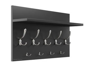 БЕЛАЯ НАСТЕННАЯ ВЕШАЛКА ДЛЯ ЗАЛА