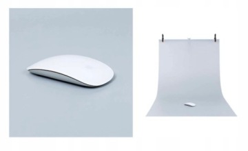 Фотофон серый полипропиленовый моющийся 1,5x3 м для фотосъемки