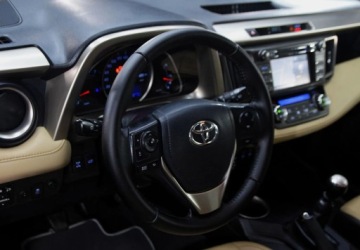 Toyota RAV4 IV MPV D-4D 125 124KM 2015 Toyota RAV4 Polski salon _ Podgrzewane fotele _ Skorzana tapicerka _ 4x4, zdjęcie 16