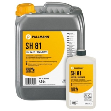 Pallmann SH 81 PÓŁMAT 4,95L - lakier chemiczny
