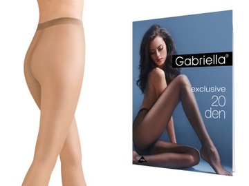 Rajstopy Gabriella Exclusive 20 den GAZELA 2