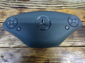 ULOŽENÍ ŘIDIČE AIRBAG MERCEDES W221 FACELIFT ŠEDÁ