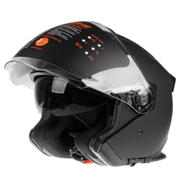 KASK OTWART SKUTER CHOPER DUŻA SZYBA Palio orig XS
