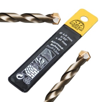 Wiertło węglowo tytanowe ARTU do metalu, stali 10,0 mm