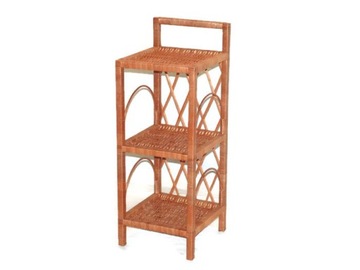 SZAFKA, PÓŁKA WIKLINOWA - 3 PÓŁKI wys. 73cm