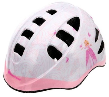 METEOR Kask Na Rower Rowerowy Wentylowany Regulowany Dziewczęcy 48-52 cm