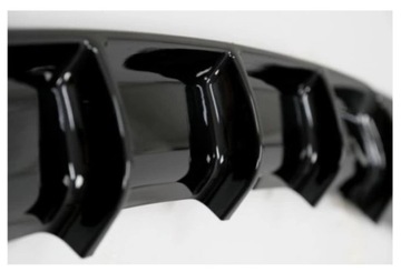 Вставка спойлера в диффузор BMW F30 F31 GLOSS BLACK