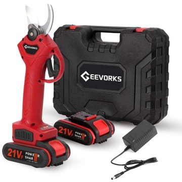 SEKATORY ELEKTRYCZNE AKUMULATOROWA 21V 2x AKU 30mm