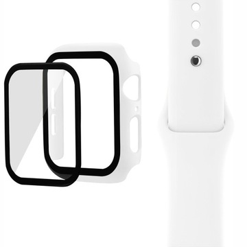 РЕМЕНЬ ДЛЯ APPLE WATCH ЗАЩИТНЫЙ КОРПУС + СТЕКЛО (9 8 7) НАБОР РАМКИ 45 мм