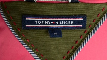 Tommy Hilfiger Khaki Parka Damska Kożuszek Ocieplenie Thermore M