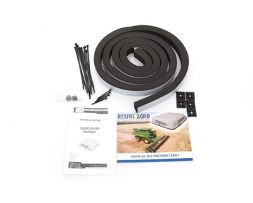 Крышный кондиционер для трактора, экскаватора, комбайна, 12В