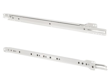 PROWADNICA ROLKOWA DO SZUFLAD TECNO L 500 mm BIAŁA