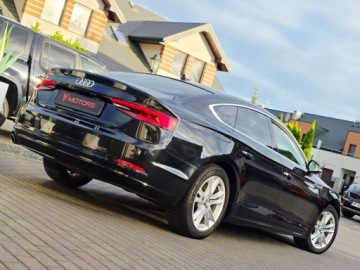 Audi A5 F5 Sportback 2.0 40 TDI 190KM 2019 Audi A5 Sportback Sportback___2.0TDi S-tronic Sport FULL LED Skora Navi Ke, zdjęcie 28