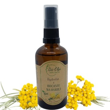 BioOlja hydrolat z kocanki włoskiej 100ml Naturalna woda z kocanki włoskiej