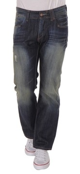 Tommy Hilfiger Rogar Vintage Dżinsy męskie proste nogawki Man 34/32 W34 L32