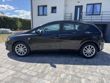 Seat Leon II 2010 Seat Leon Seat Leon 2010 1.4 benzyna 122 KM 185 tys. km czarny sprowad, zdjęcie 2