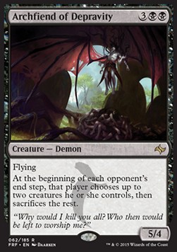 Archfiend of Depravity - demon @@@@
