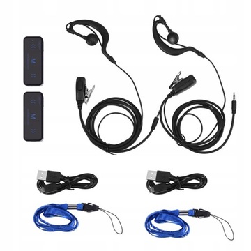 2SZT V108 KRÓTKOFALÓWKI WALKIE TALKIE 2000mA