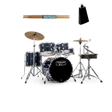 perkusja MAPEX TORNADO TND5844FTCYB + pałki + cowbell Gratis!