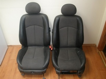 MERCEDES W211 E KLASA FOTELE KOMPLET
