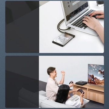 Адаптер Ugreen USB-C для 2,5-дюймовых жестких дисков/твердотельных накопителей SATA III 3.0