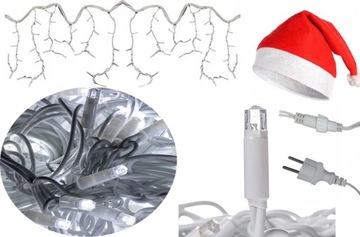 PROFESJONALNE Sople kurtyna 300 led DUŻA LED Flash