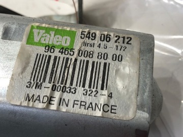 MOTOR STĚRAČE ZADNÍ PEUGEOT 407 SW 964650088000 KOMBI 04-11 MOTOREK