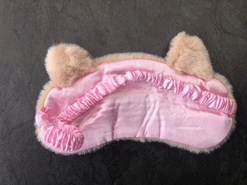 МАСКА ДЛЯ ВЕК ДЛЯ РАССЛАБЛЕНИЯ СНА мишка бежевый OLDMAN PLUSH