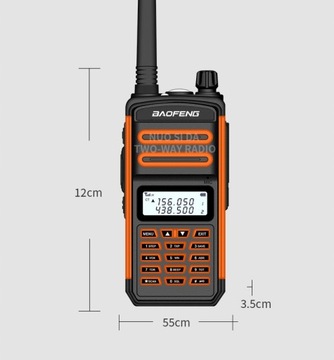 Рация Baofeng BF-S5Plus UV 50KM IP67