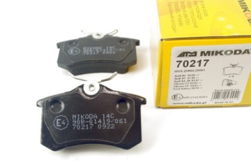 Тормозные колодки ЗАДНИЕ RENAULT SCENIC 1 I 2 II 3 III