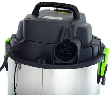 ПРОМЫШЛЕННЫЙ ПЫЛЕСОС ДЛЯ МАСТЕРСКОЙ ВЛАЖНО-СУХОЙ HEPA ASH STRONG PLASTER 2200W