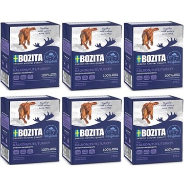 Bozita Indyk 6 x 370g Karma dla psa