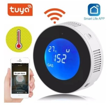 Sensor, Natural Gas and LPG Detector Tuya Smar