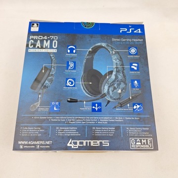 ГАРНИТУРА SONY PRO SLIM С МИКРОФОНОМ MORO MIDNIGHT EDITION PS4