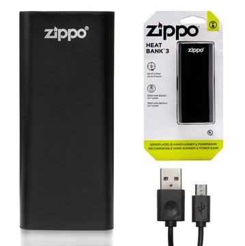 Heatbank Zippo 3 Powerbank Ogrzewacz Rąk Ładowarka