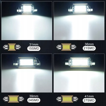 СВЕТОДИОДНАЯ ЛАМПА 36MM C3W C5W XSTORM 21SMD CANBUS