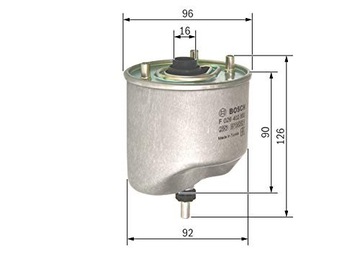 BOSCH F 026 402 862 FILTR PALIVA