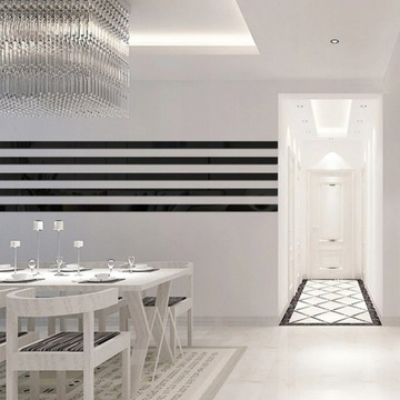 Лента декоративная самоклеющаяся декоративная черная стальная декоративная лента 3х244см