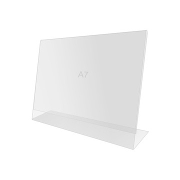 Stojak informacyjny A7 (poziom)