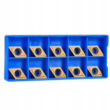 10X PŁYTKI NÓŻ TOKARSKI CNC DCMT117304-HM YBC251