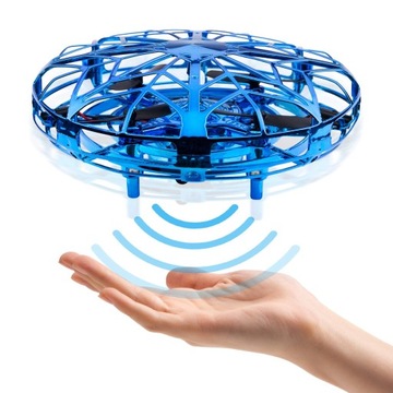 LATAJĄCA KULA UFO PIŁKA ŚWIECĄCA STEROWANA RĘKĄ DRON SPINNER NA PREZENT