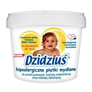 Dzidziuś Hipoalergiczne płatki mydlane 400g