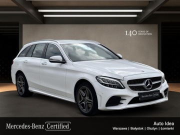 Mercedes Klasa C W205 Kabriolet Facelifting 1.5 200 184KM 2019 Mercedes-Benz C 200 Salon Polska, AMG Line 4x4, LE, zdjęcie 6