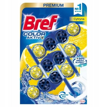Подвеска для унитаза Bref Color Activ 50 г x9