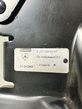 DRŽÁK POHOVKA A2119200165 MERCEDES W211 2.2 CDI