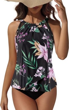 9L1092. RXRXCOCO Strój kąpielowy Tankini r. L