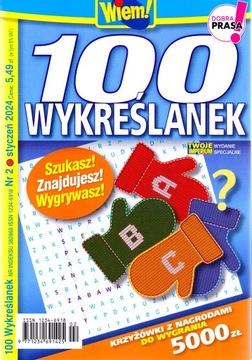 100 Wykreślanek Wiem! Nr 2/2024.