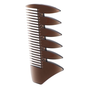 Пластиковая афро-расческа для завивки волос