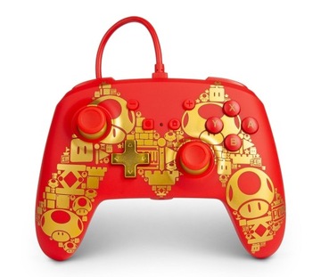 PowerA SWITCH Pad przewodowy Super Mario Golden M